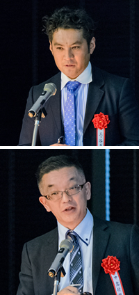 三ッ谷直晃氏、中島行雄氏