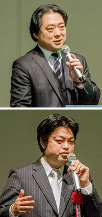 大窪章敬氏、石井教介氏